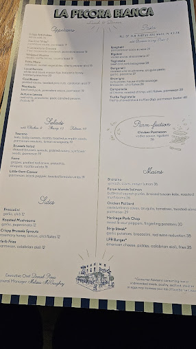 Menu La Pecora Bianca Soho - 29