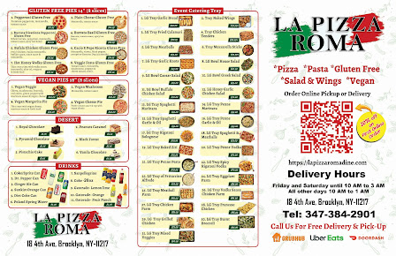 Menu La Pizza Roma - 21