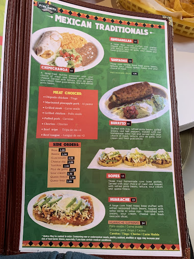 Menu La Poblanita Mexican Restaurant & Candy Store - 21