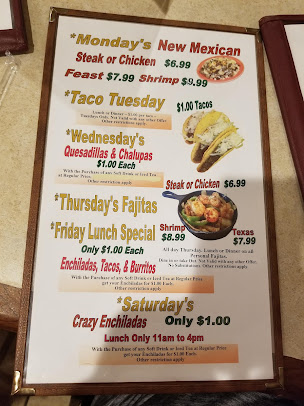 Menu La Ribera Mexican Restaurant - 22