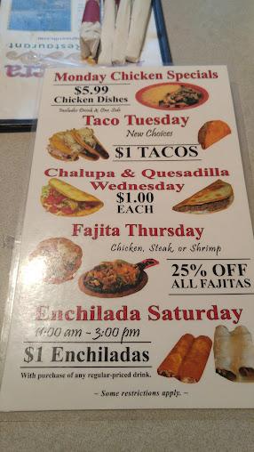 Menu La Ribera Mexican Restaurant - 23
