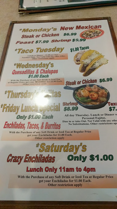 Menu La Ribera Mexican Restaurant - 24