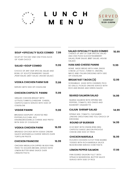 Menu La Roma Pizza & Tacos - 21