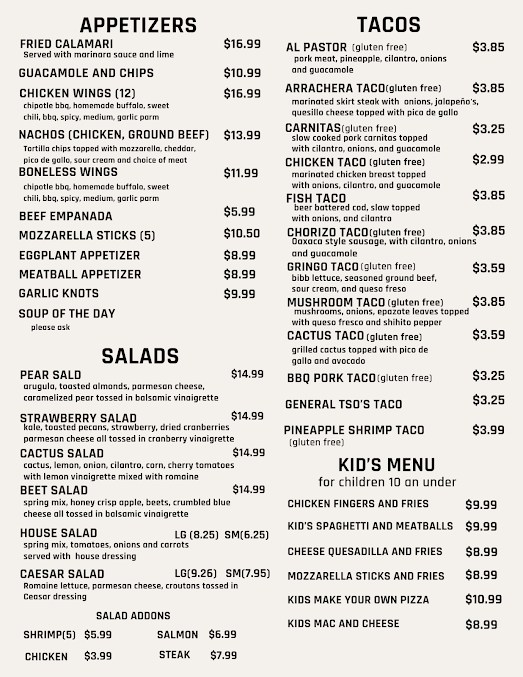 Menu La Roma Pizza & Tacos - 22