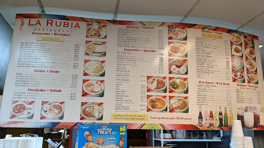 Menu La Rubia Restaurant Santa Fe - 24