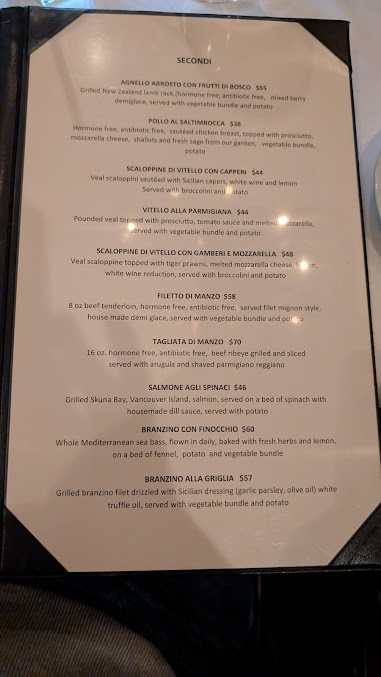 Menu La Spiga Ristorante Italiano - 20