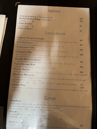 Menu La Terraza De Taos Cocina - 23