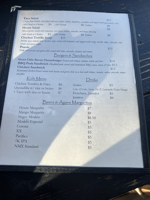 Menu La Terraza De Taos Cocina - 27