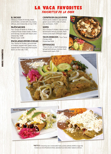 Menu La Vaca Mexican Grill - 20
