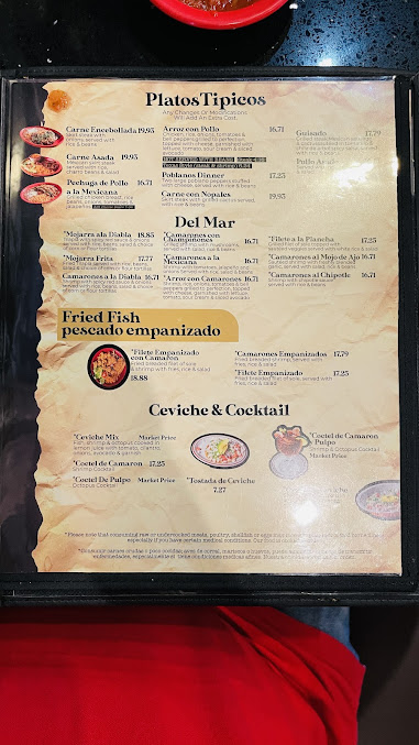 Menu La Victoria Mexican Restaurant - 21