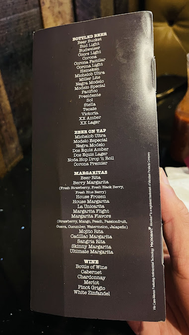 Menu La Victoria Mexican Restaurant - 24