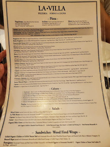 Menu La Villa Pizzeria - 27