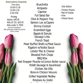 Menu La Villa Restaurant Lounge And Banquets - 20