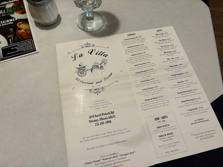Menu La Villa Restaurant Lounge And Banquets - 24