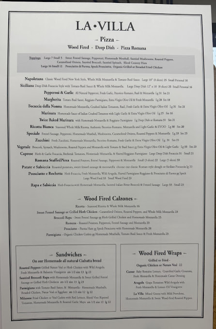 Menu La Villa - 20