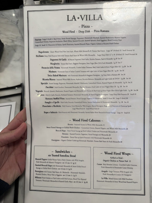 Menu La Villa - 22