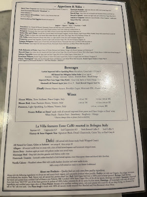 Menu La Villa - 24