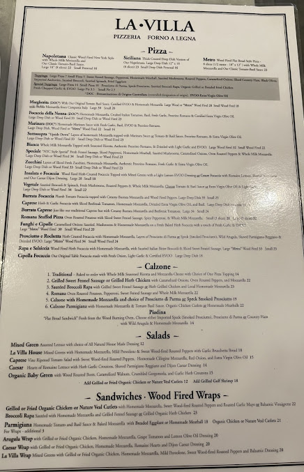Menu La Villa - 25