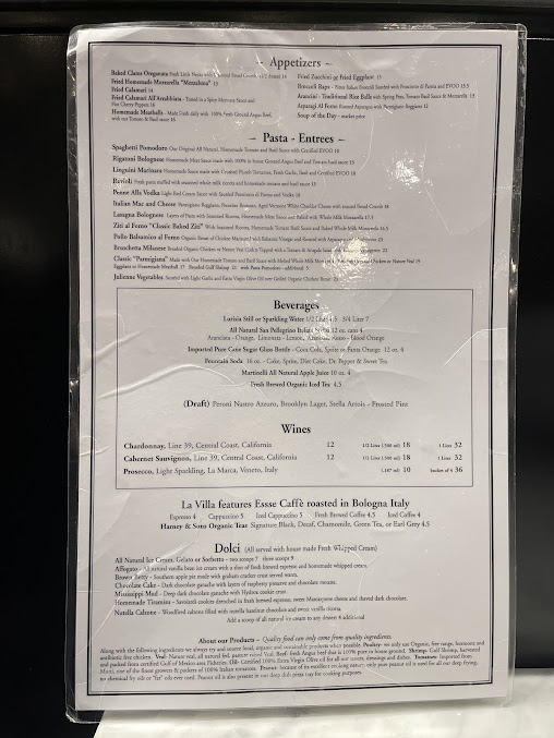 Menu La Villa - 26