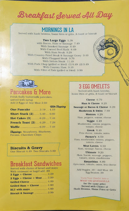 Menu Lake Alfred Diner Inc - 27