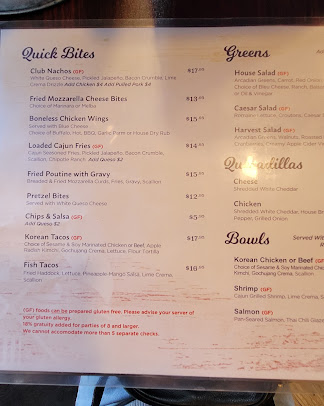 Menu Lake George Beach Club - 24