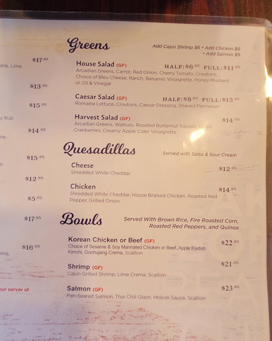 Menu Lake George Beach Club - 25