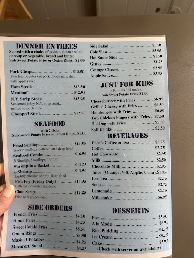Menu Lakeville Family Restaurant - 20