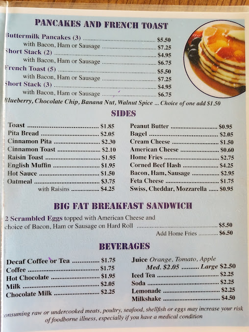 Menu Lakeville Family Restaurant - 22