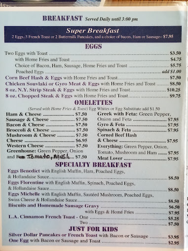 Menu Lakeville Family Restaurant - 26