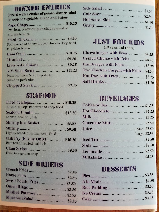 Menu Lakeville Family Restaurant - 27
