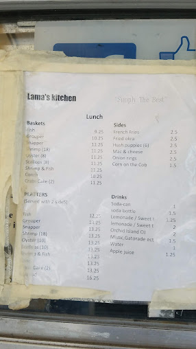 Menu Lamas Kitchen And Seafood Market - 20