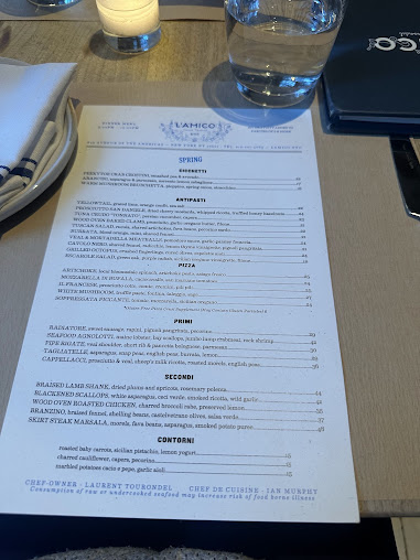 Menu L'amico - 20