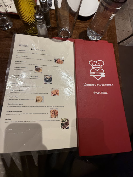 Menu L’amore Restaurant - 27