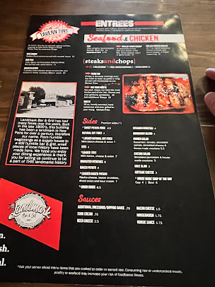 Menu Landmark Bar Grill - 19