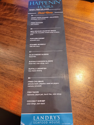 Menu Landrys Seafood House El Paso - 22