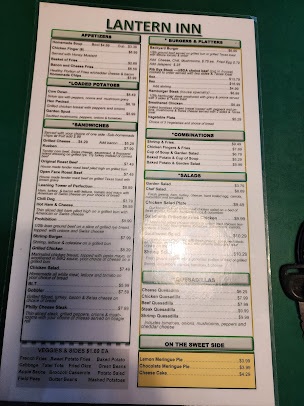 Menu Lantern Inn - 27