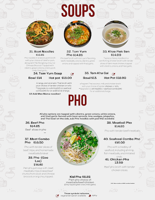 Menu Lao And Thai Spicy Noodle - 22
