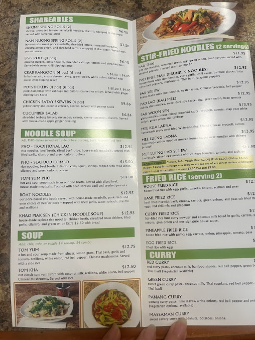 Menu Lao And Thai Spicy Noodle - 25