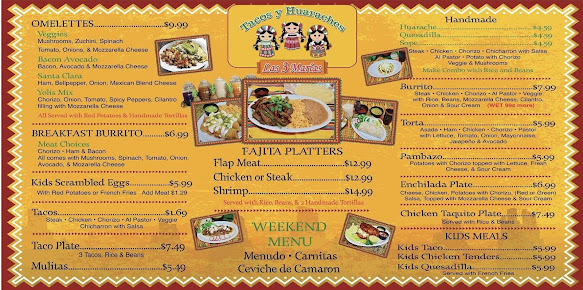 Menu Las 3 Marias Tacos Y Huaraches - 25