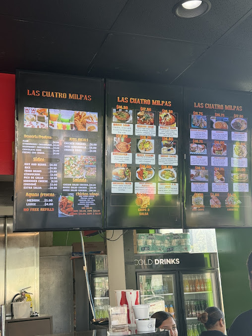 Menu Las Cuatro Milpas Atlanta - 20