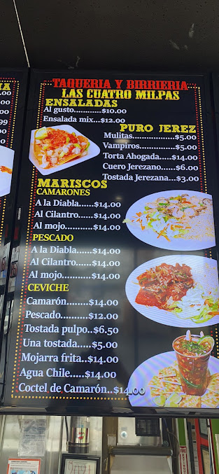 Menu Las Cuatro Milpas Atlanta - 27