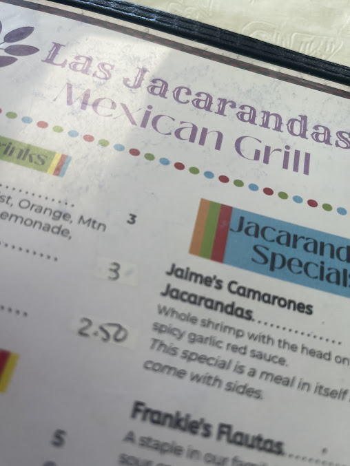 Menu Las Jacarandas Mexican Grill - 25