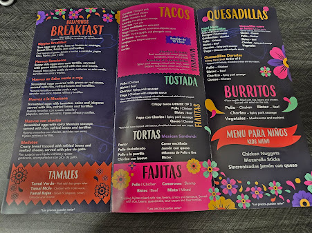 Menu Las Mexicanitas De La 37 - 10