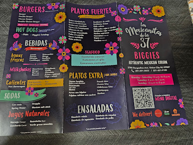 Menu Las Mexicanitas De La 37 - 11