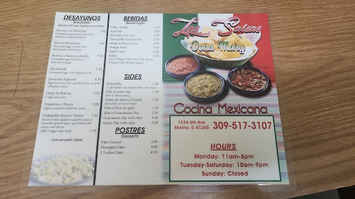 Menu Las Salsas Dona Mary - 22