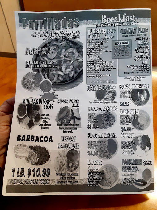 Menu Las Tapatias De Jalisco - 21