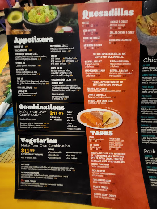 Menu Las Trancas Belpre Ohio - 22