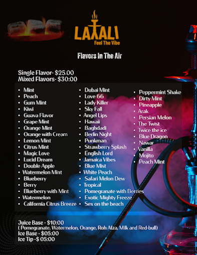 Menu Layali Restaurant And Lounge - 20