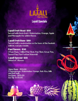 Menu Layali Restaurant And Lounge - 27