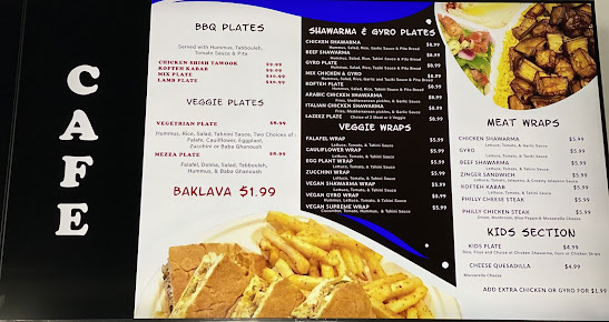 Menu Lazeez Mediterranean Cafe - 20